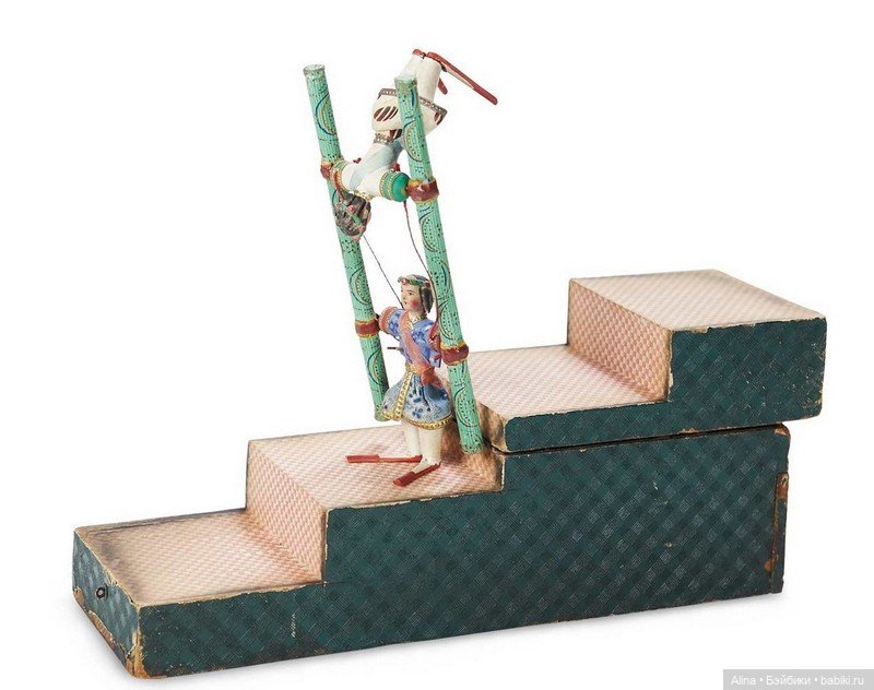 Акробатики с ртутью — Антикварные игрушки и домики: елочные украшения (фото 8)