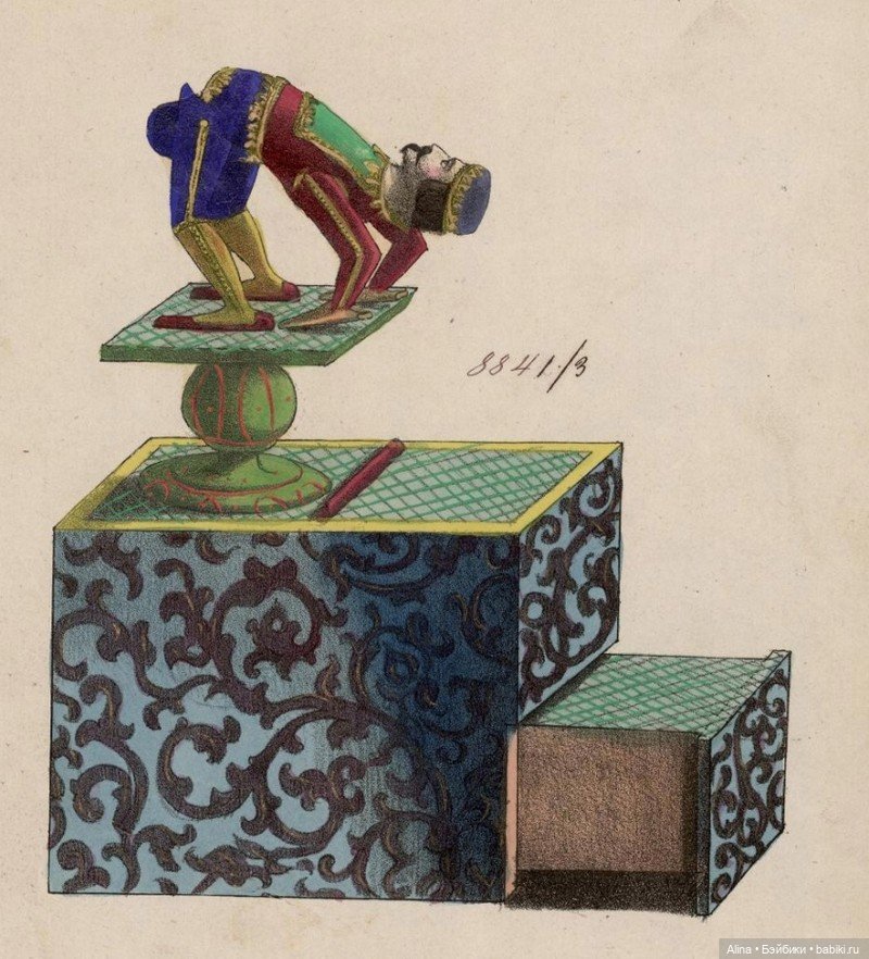 Акробатики с ртутью — Антикварные игрушки и домики: елочные украшения (фото 7)