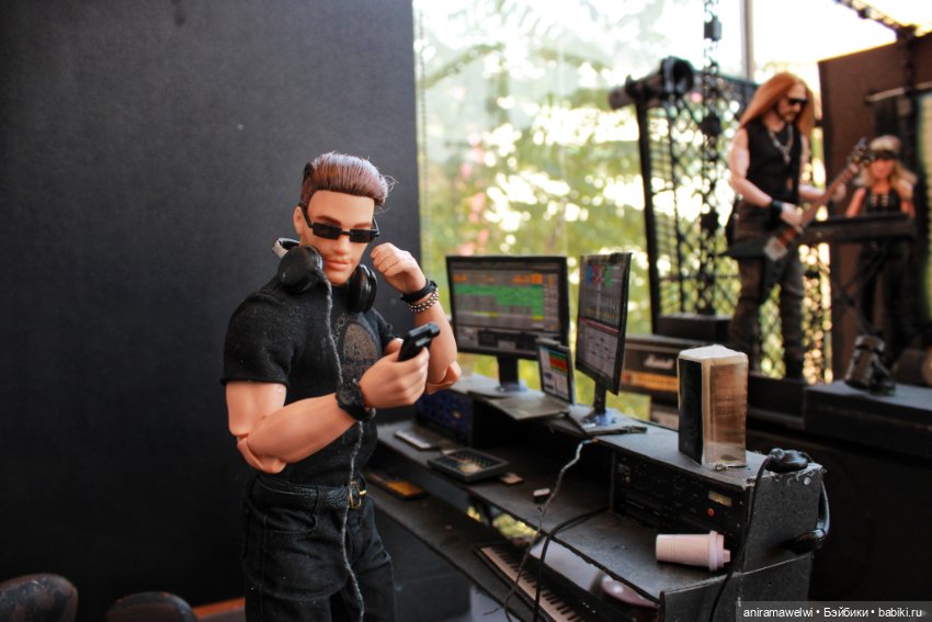 Назгулы, рабочие моменты, саундчек