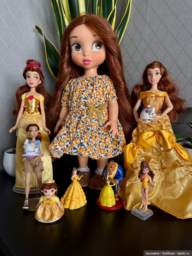 Немного Бель 🌹 — Куклы Disney Animators и Принцессы Диснея: Disney Store (фото 5)