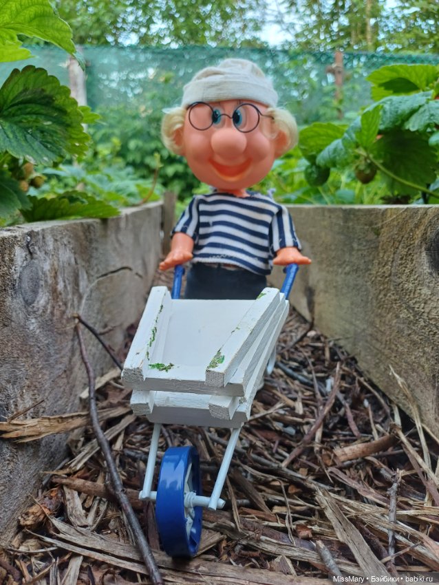 Собираем клубнику — Винтажные куклы ГДР (Немки): Бигги (фото 2)