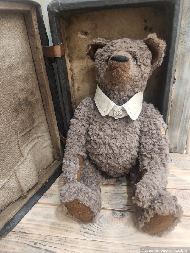 Бруно-медведь с историей — Авторские мишки Тедди и друзья: фото