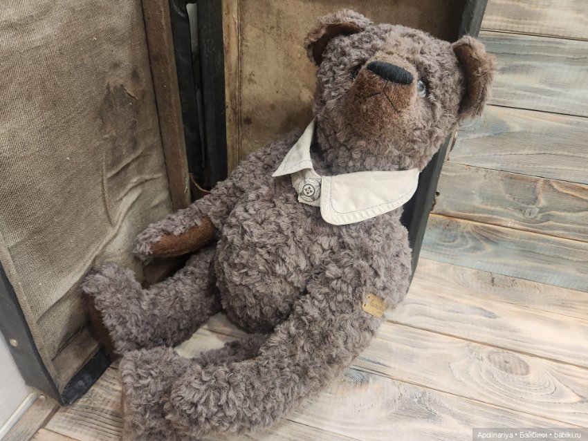 Бруно-медведь с историей — Авторские мишки Тедди и друзья: фото (фото 7)