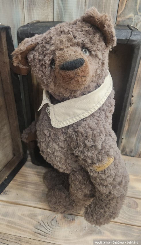 Бруно-медведь с историей — Авторские мишки Тедди и друзья: фото