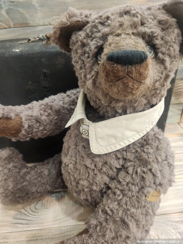 Бруно-медведь с историей — Авторские мишки Тедди и друзья: фото