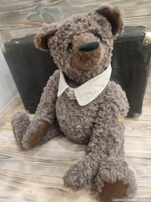 Бруно-медведь с историей — Авторские мишки Тедди и друзья: фото