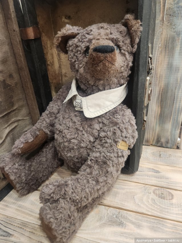 Бруно-медведь с историей — Авторские мишки Тедди и друзья: фото
