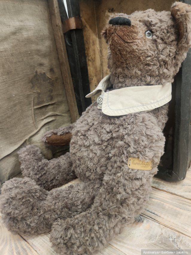 Бруно-медведь с историей — Авторские мишки Тедди и друзья: фото