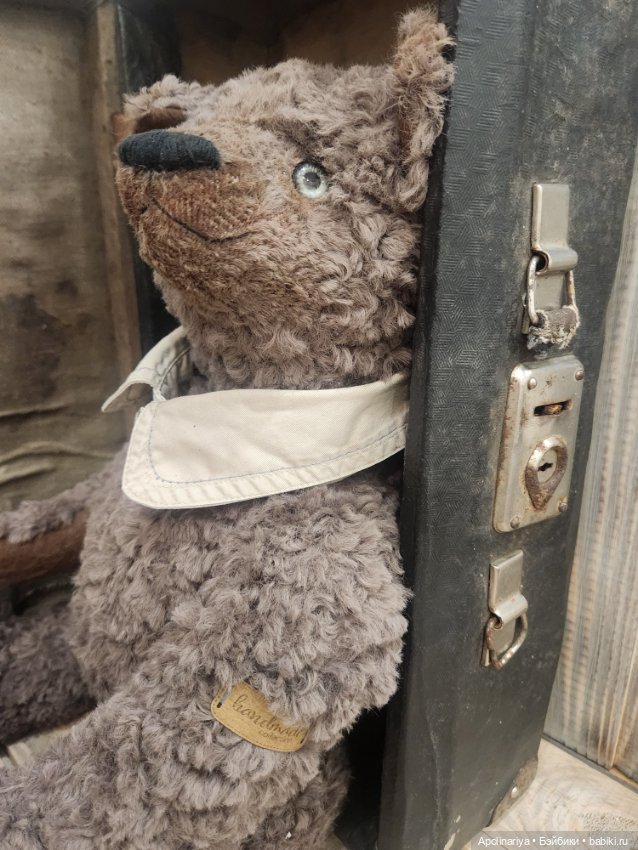 Бруно-медведь с историей — Авторские мишки Тедди и друзья: фото