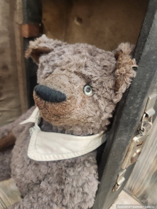 Бруно-медведь с историей — Авторские мишки Тедди и друзья: фото