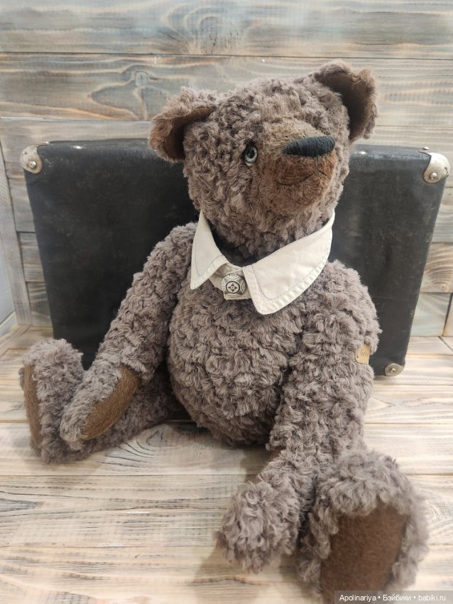 Бруно-медведь с историей — Авторские мишки Тедди и друзья: фото