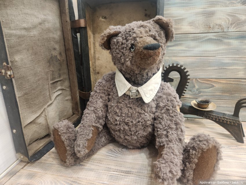 Бруно-медведь с историей — Авторские мишки Тедди и друзья: фото