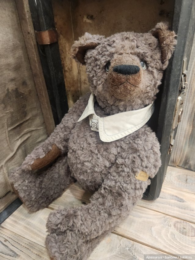 Бруно-медведь с историей — Авторские мишки Тедди и друзья: фото