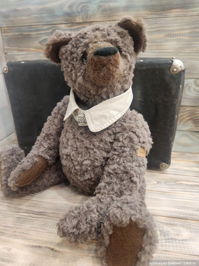 Бруно-медведь с историей — Авторские мишки Тедди и друзья: фото