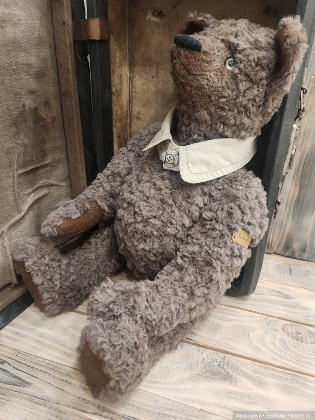 Бруно-медведь с историей — Авторские мишки Тедди и друзья: фото