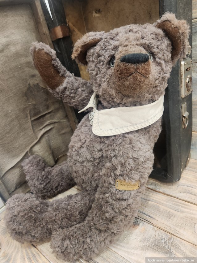 Бруно-медведь с историей — Авторские мишки Тедди и друзья: фото