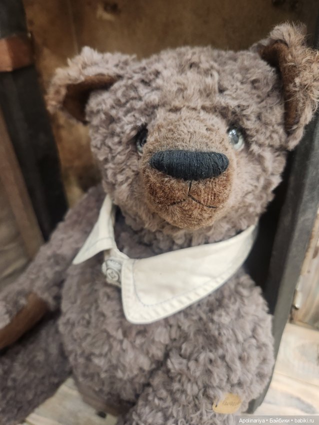 Бруно-медведь с историей — Авторские мишки Тедди и друзья: фото