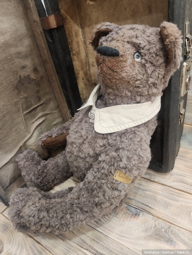 Бруно-медведь с историей — Авторские мишки Тедди и друзья: фото (фото 10)