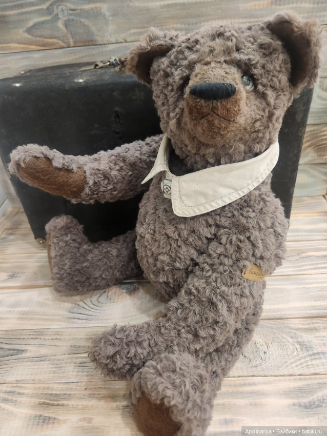 Бруно-медведь с историей — Авторские мишки Тедди и друзья: фото