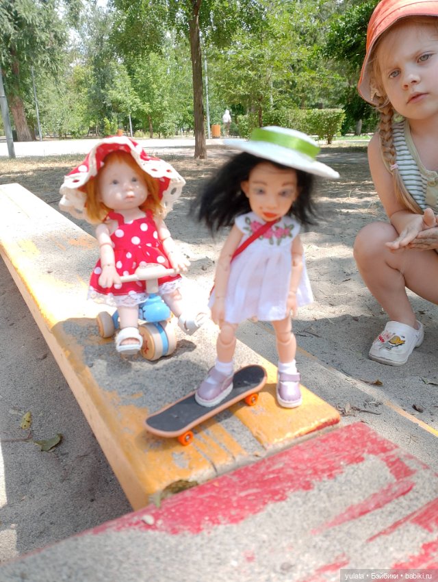 Прогулка под солнцем — Домашние фото авторских кукол: личные коллекции