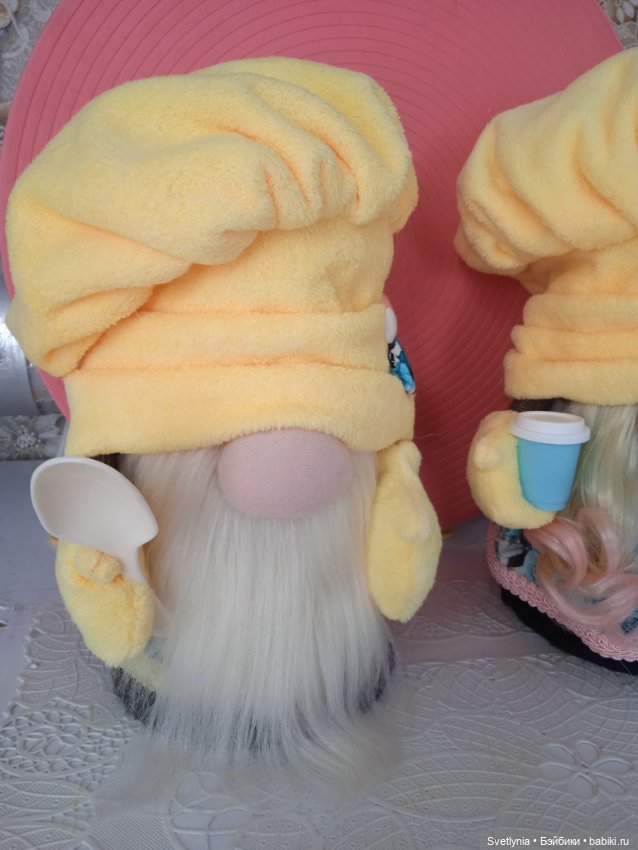 Гномы поварята — Текстильные игрушки и примитивы: кофейные (фото 3)