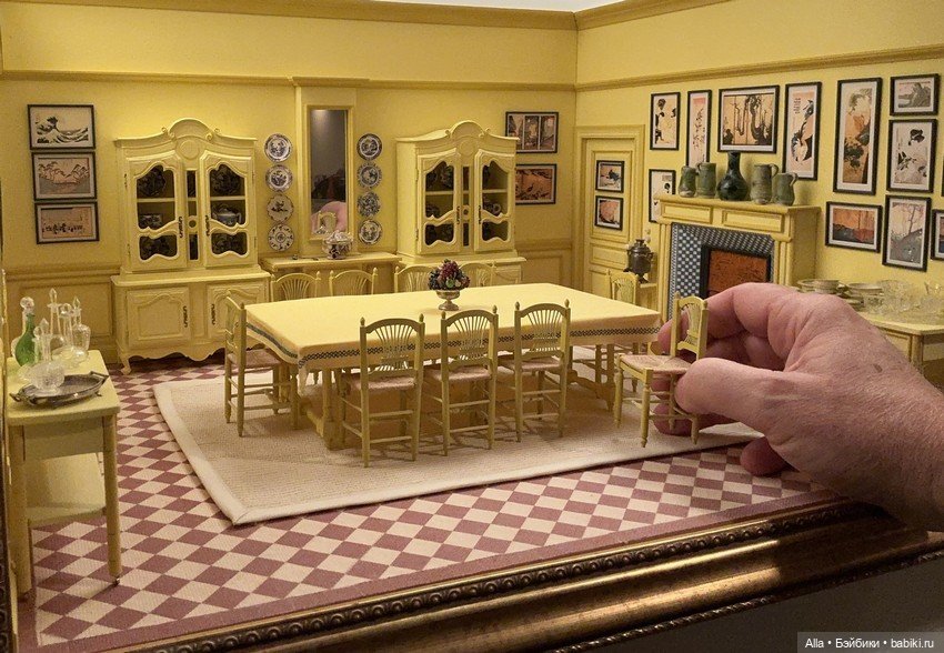 Столовая и Кухня Моне в Живерни, Франция (фото 4)