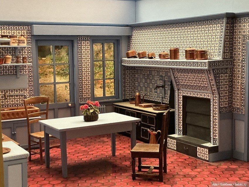 Столовая и Кухня Моне в Живерни, Франция (фото 3)