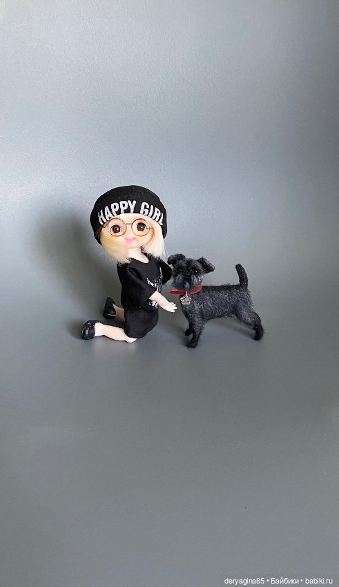 Тузик — Валяные игрушки из шерсти: сухое валяние (фото 4)