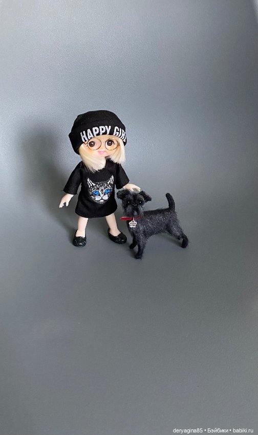 Тузик — Валяные игрушки из шерсти: сухое валяние (фото 5)