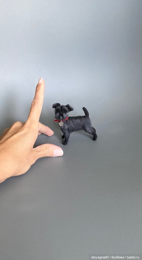 Тузик — Валяные игрушки из шерсти: сухое валяние (фото 9)