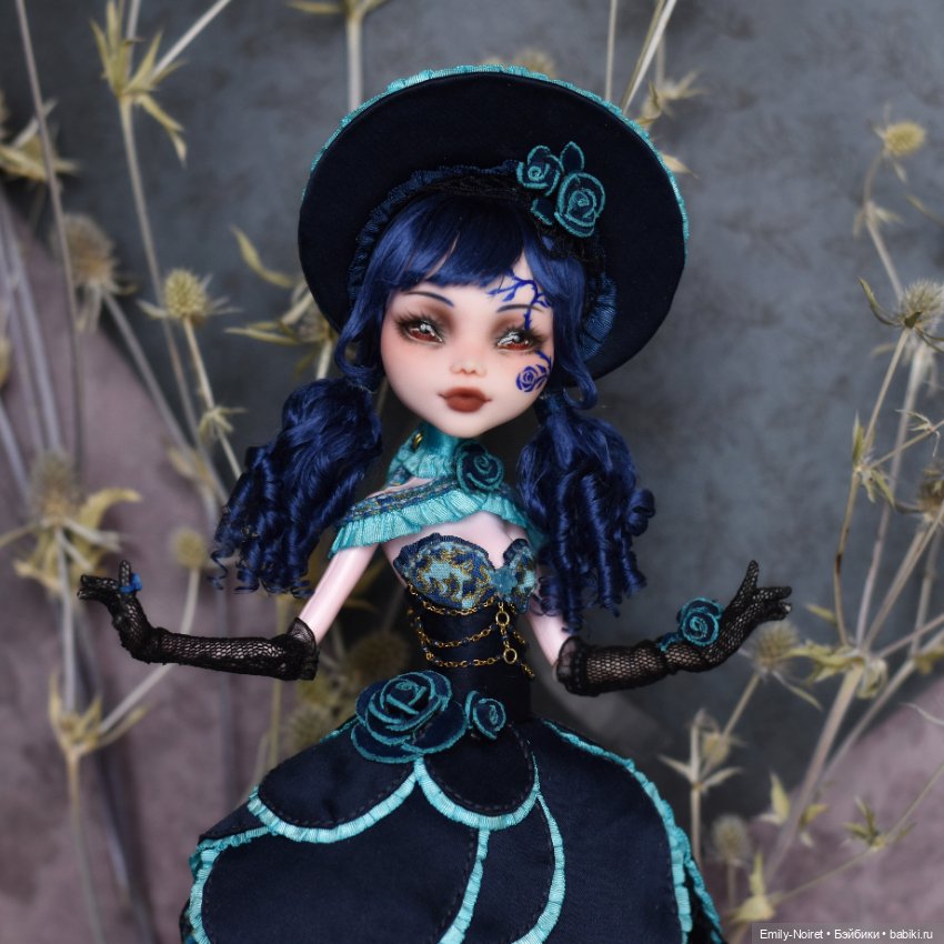 Роза и шипы — ООАК Monster High и Ever After High: репейнт (фото 4)
