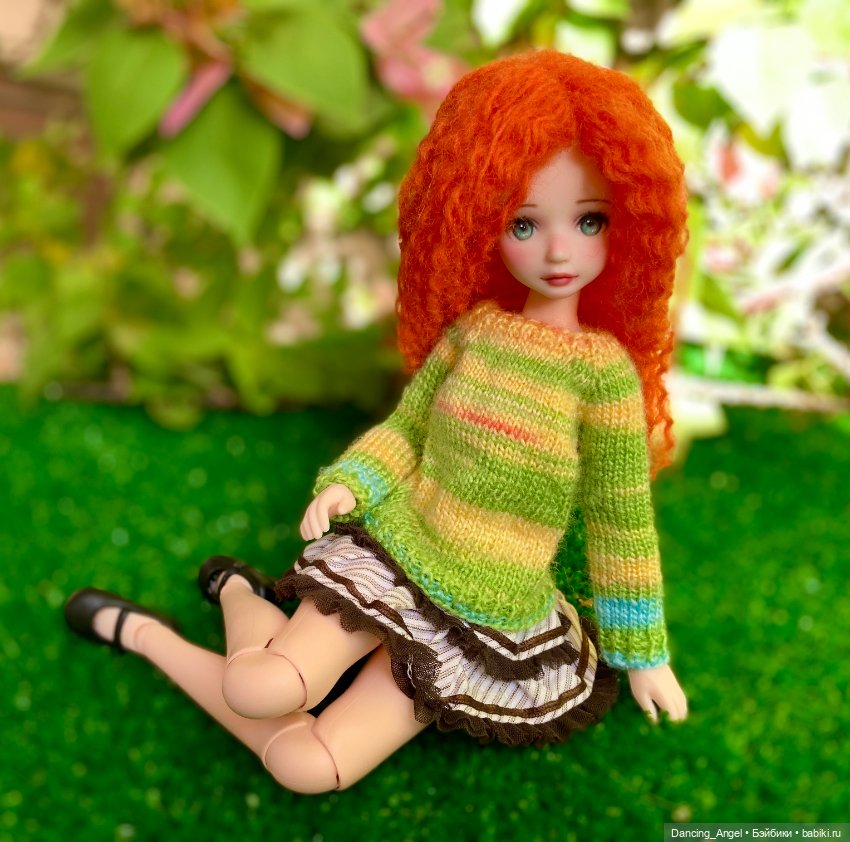 Яркие джемперы — Одежда и обувь для кукол своими руками: фото (фото 3)