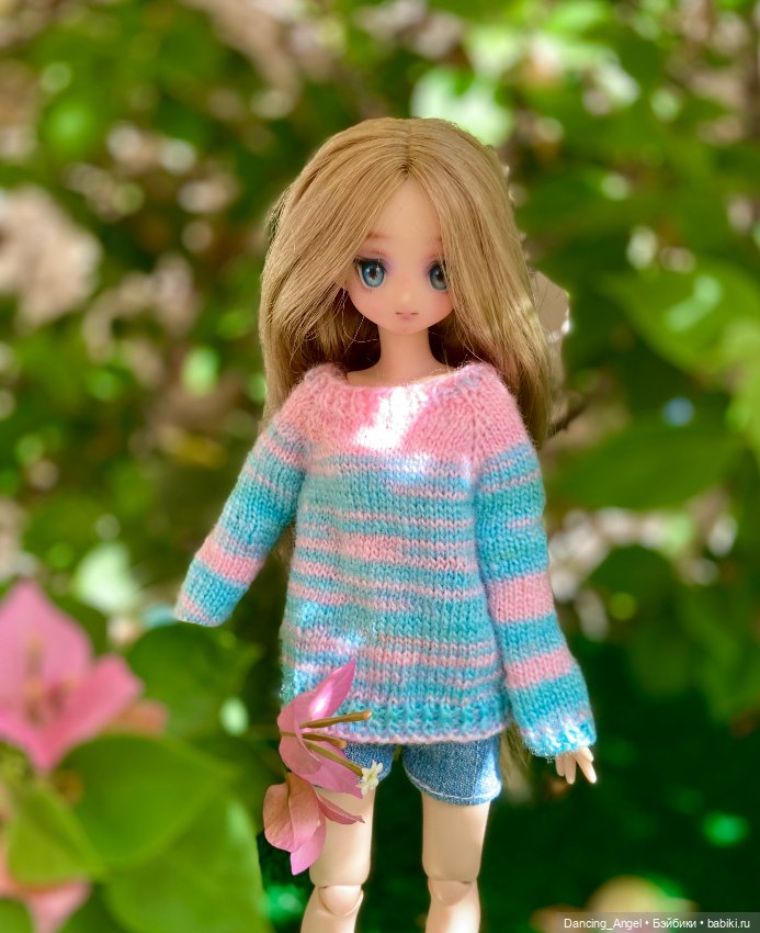 Яркие джемперы — Одежда и обувь для кукол своими руками: фото (фото 6)
