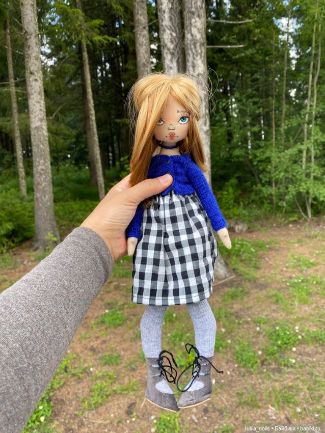 Авторские текстильные куклы: Вальдорфские (фото 7)