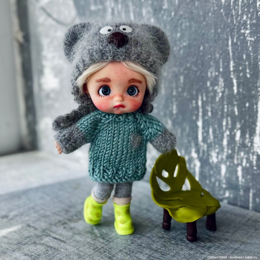 Шапочка-луковка + мистер Корешок для обитсу11 (фото 5)