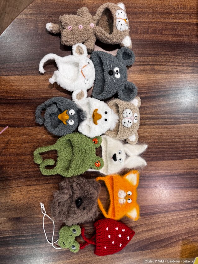 Шапочка-луковка + мистер Корешок для обитсу11 (фото 7)