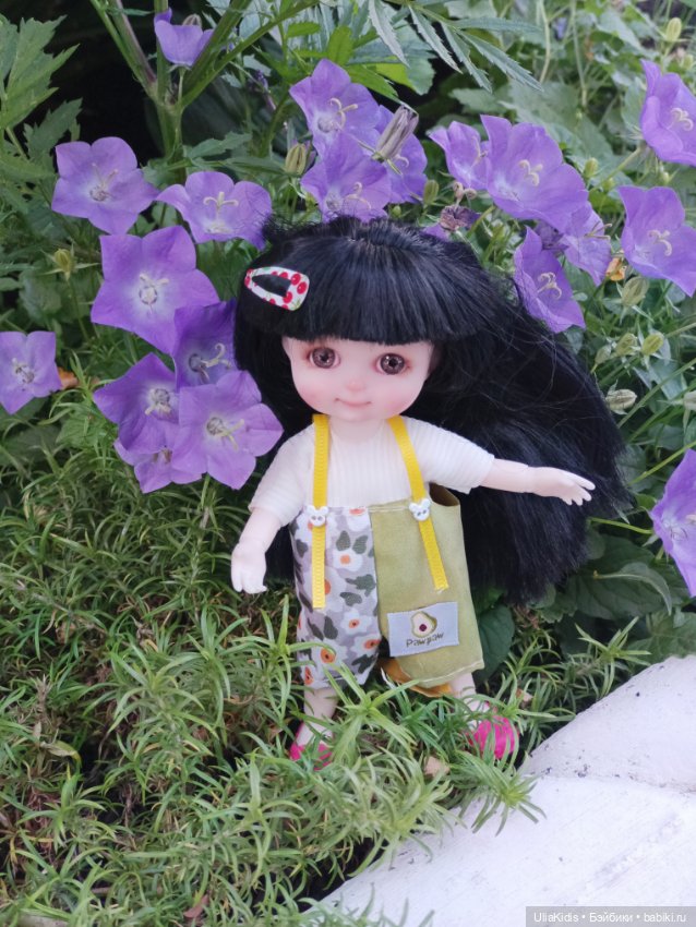 Неожиданные авторские куколки. Прогулки в цветах и не только