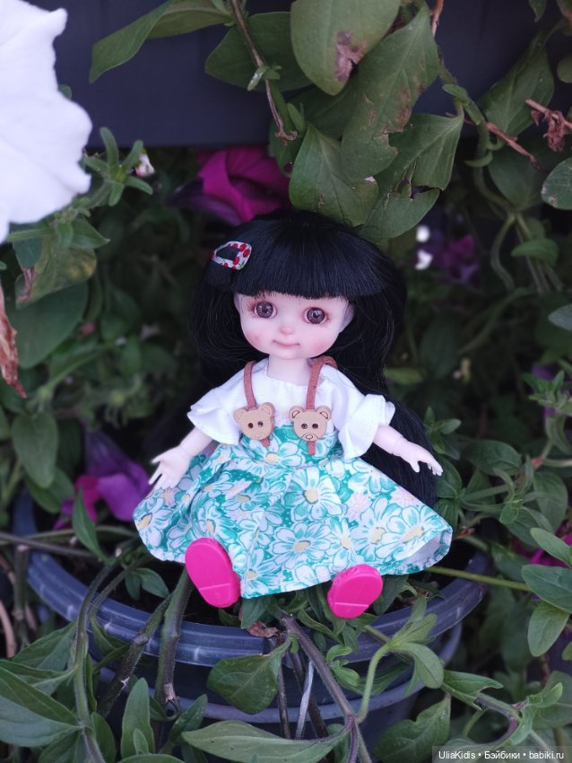 Неожиданные авторские куколки. Прогулки в цветах и не только (фото 5)