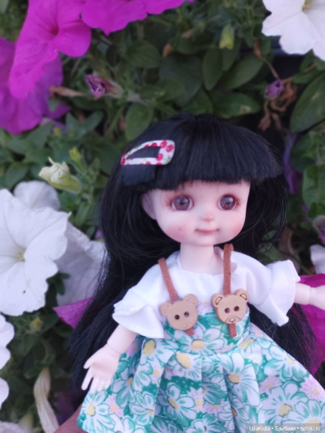 Неожиданные авторские куколки. Прогулки в цветах и не только (фото 6)