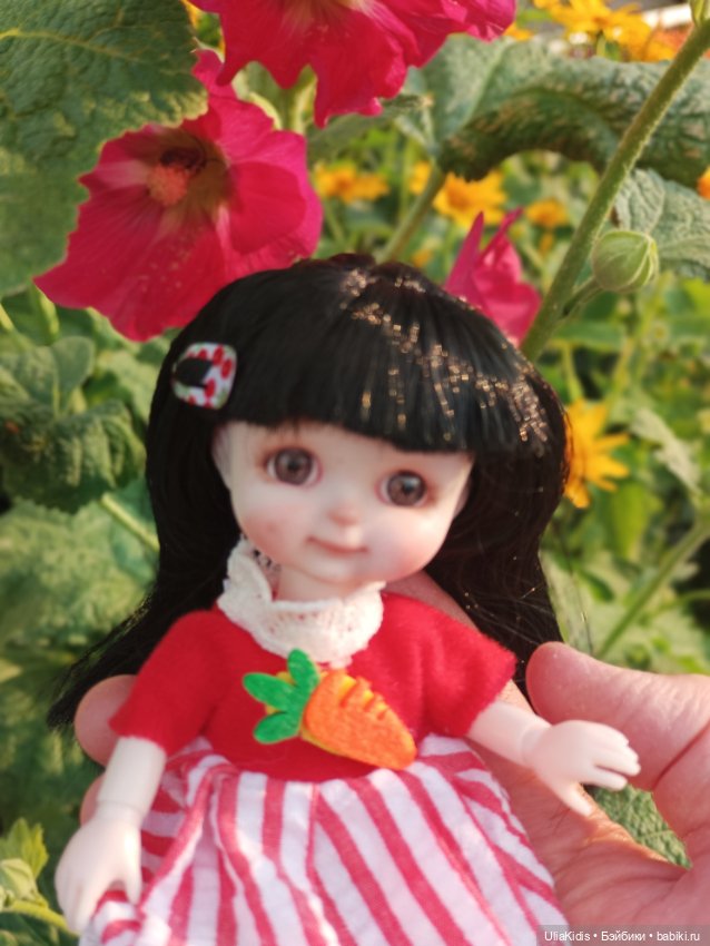 Неожиданные авторские куколки. Прогулки в цветах и не только
