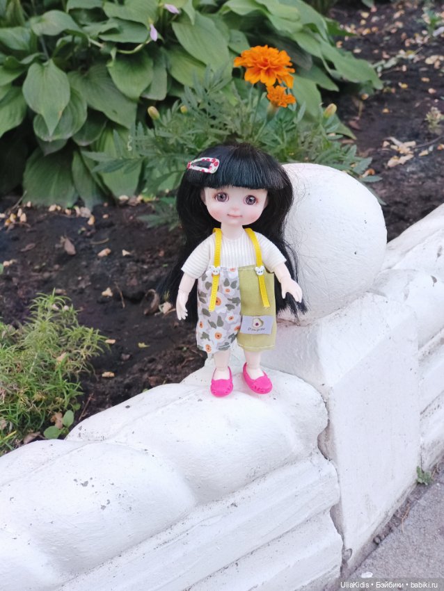 Неожиданные авторские куколки. Прогулки в цветах и не только (фото 2)