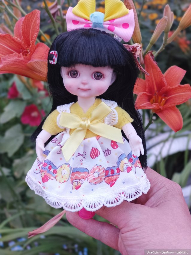 Неожиданные авторские куколки. Прогулки в цветах и не только