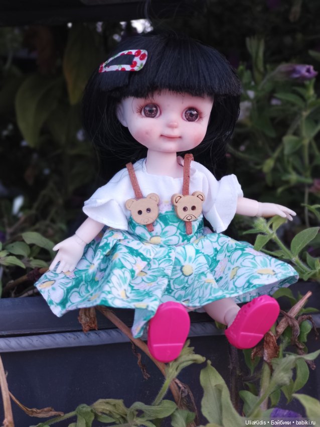 Неожиданные авторские куколки. Прогулки в цветах и не только (фото 4)