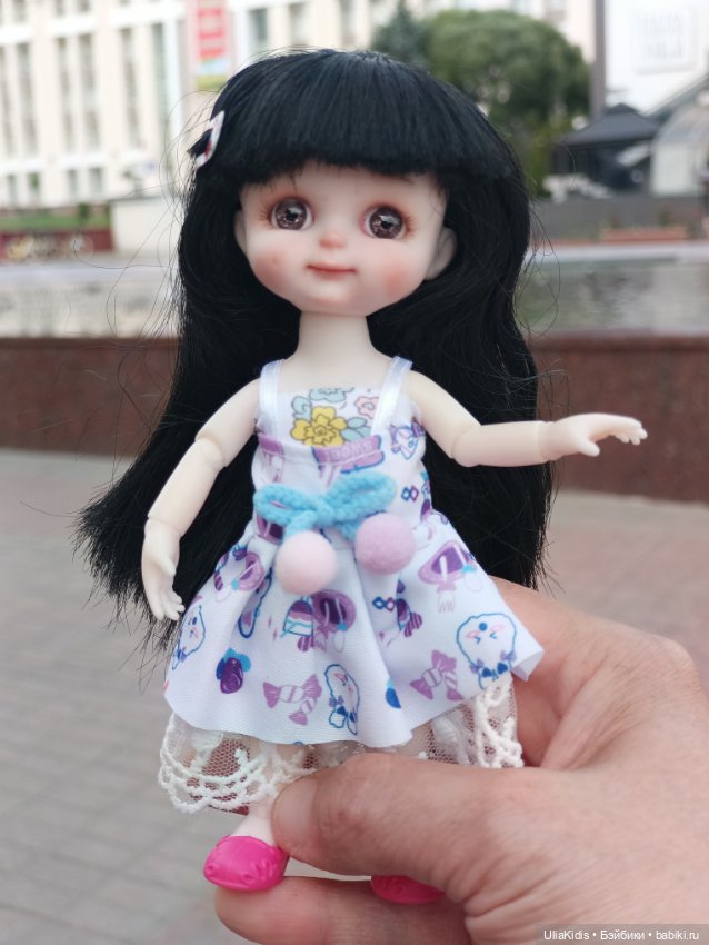 Неожиданные авторские куколки. Прогулки в цветах и не только (фото 10)