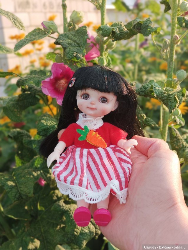 Неожиданные авторские куколки. Прогулки в цветах и не только