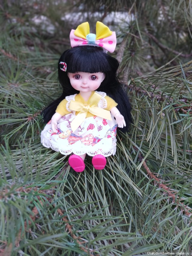 Неожиданные авторские куколки. Прогулки в цветах и не только