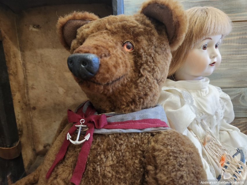 Бернард ретро -мишка — Авторские мишки Тедди и друзья: фото