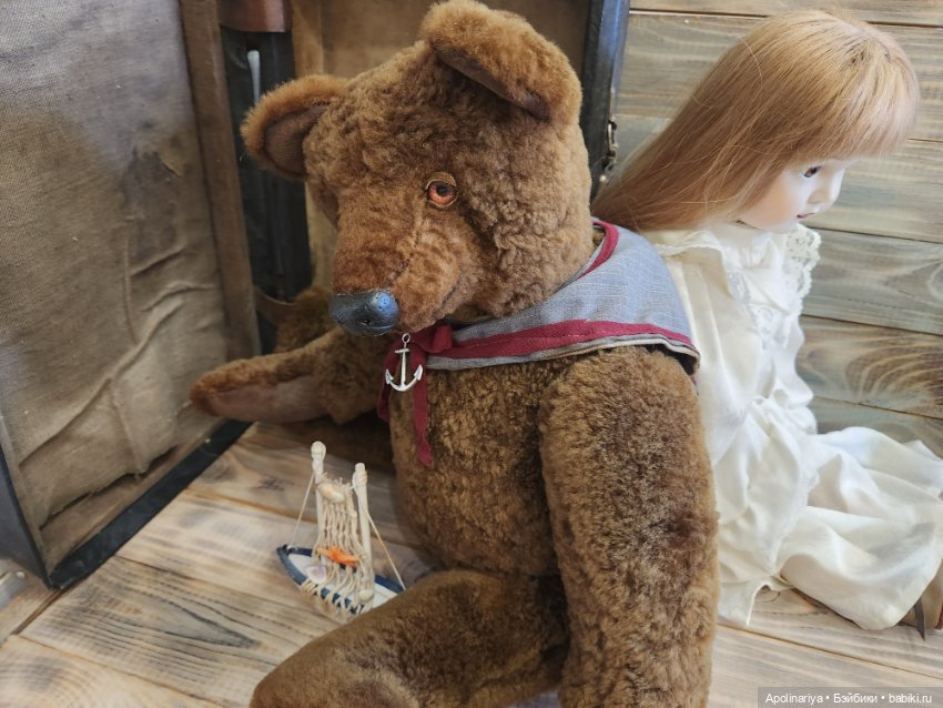 Бернард ретро -мишка — Авторские мишки Тедди и друзья: фото (фото 8)