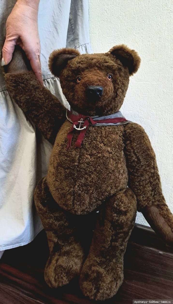 Бернард ретро -мишка — Авторские мишки Тедди и друзья: фото