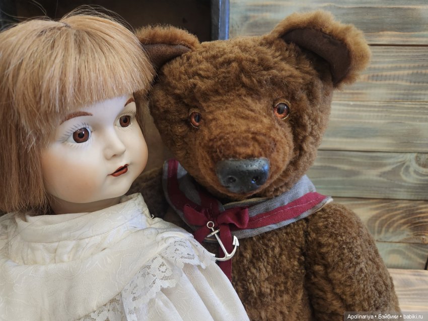 Бернард ретро -мишка — Авторские мишки Тедди и друзья: фото (фото 5)